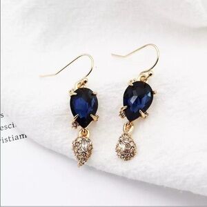 $148 New Alexis Bittar Fashionable and retro droplet shaped earrings